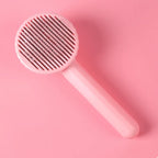 Self-Cleaning Pet Grooming Brush