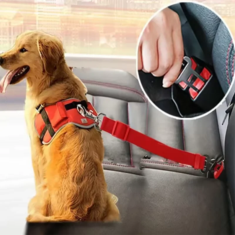 Adjustable Dog Car Seat Belt