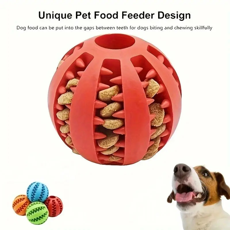 Dog Treat Dispensing Toy Ball