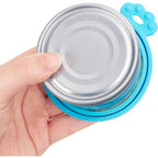 Reusable Pet Food Can Covers with Spoon