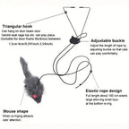 Door Hanging Mouse Cat Teaser Toy