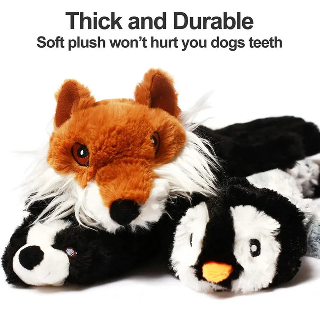 Squeaky Plush Dog Toy Main Image