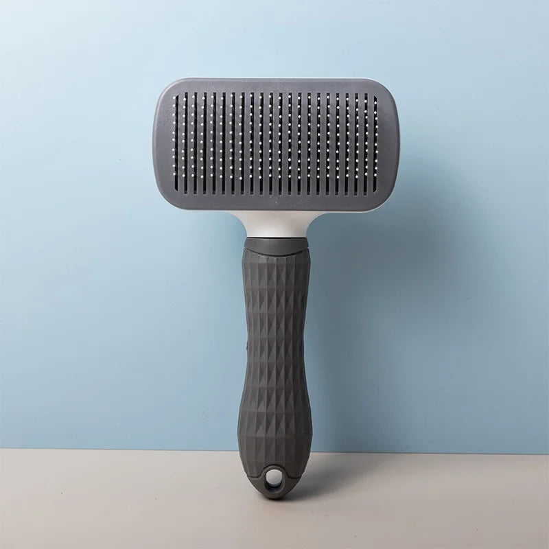 Self-Cleaning Pet Grooming Brush
