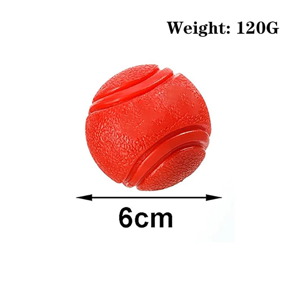 Bite-Resistant Rubber Dog Ball Toy