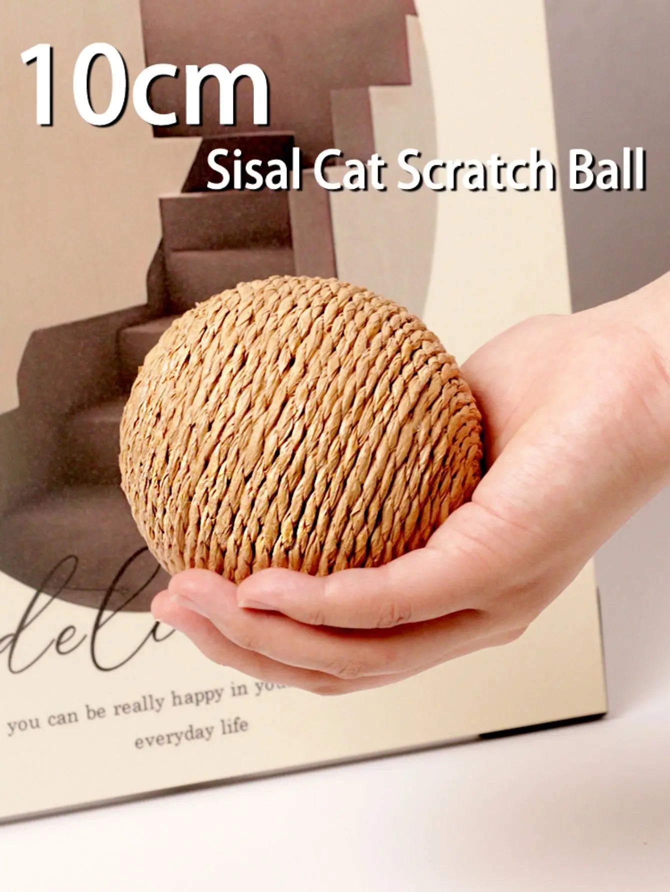 Sisal Cat Scratch Ball Toy