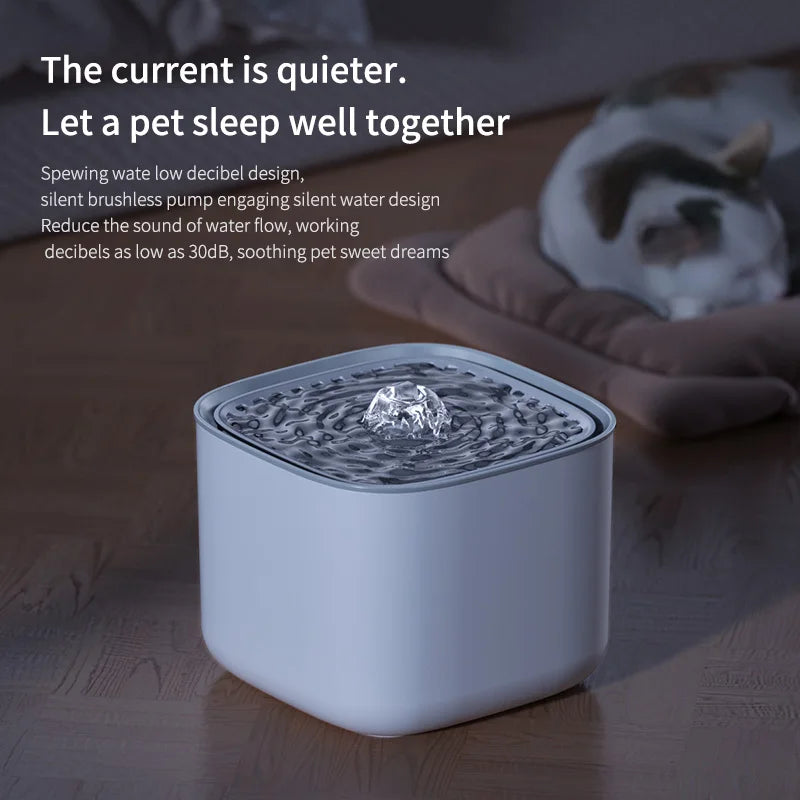 3L Filtered Cat Water Fountain