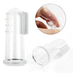 Silicone Pet Finger Toothbrush with Case