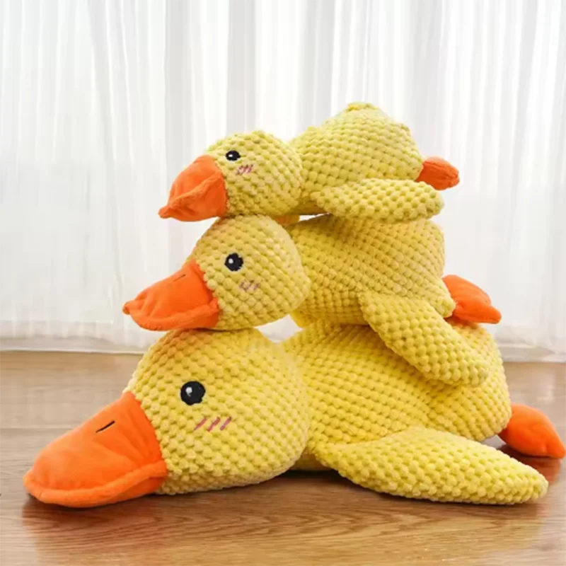 Duck Plush Dog Toy