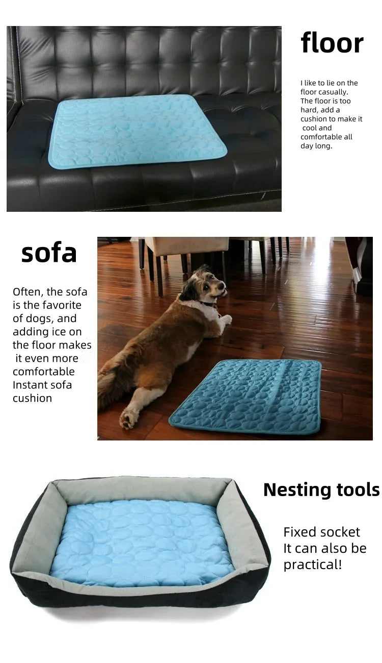 Cooling Pet Mat for Cats & Dogs