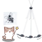 Door Hanging Mouse Cat Teaser Toy