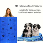 Quick-Drying Pet Bath Towel